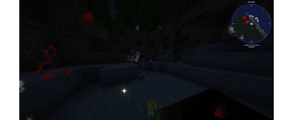 Damage from a creeper explosion