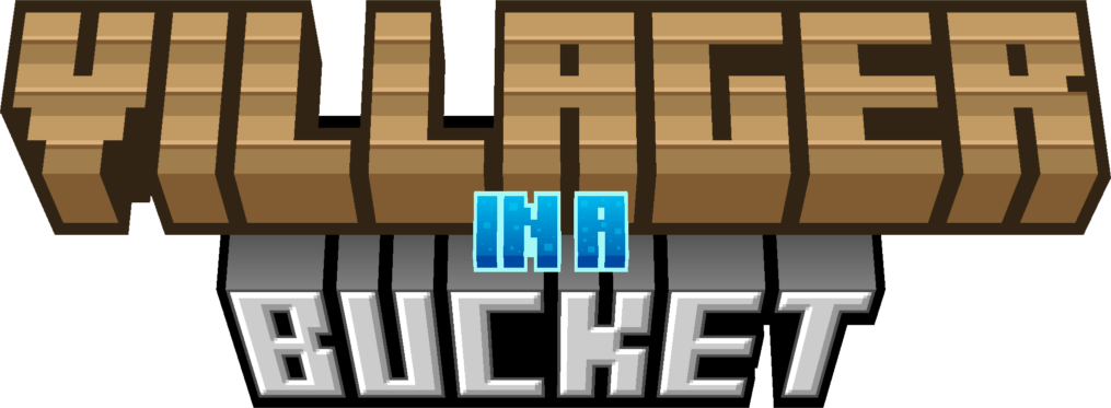 Villager In A Bucket