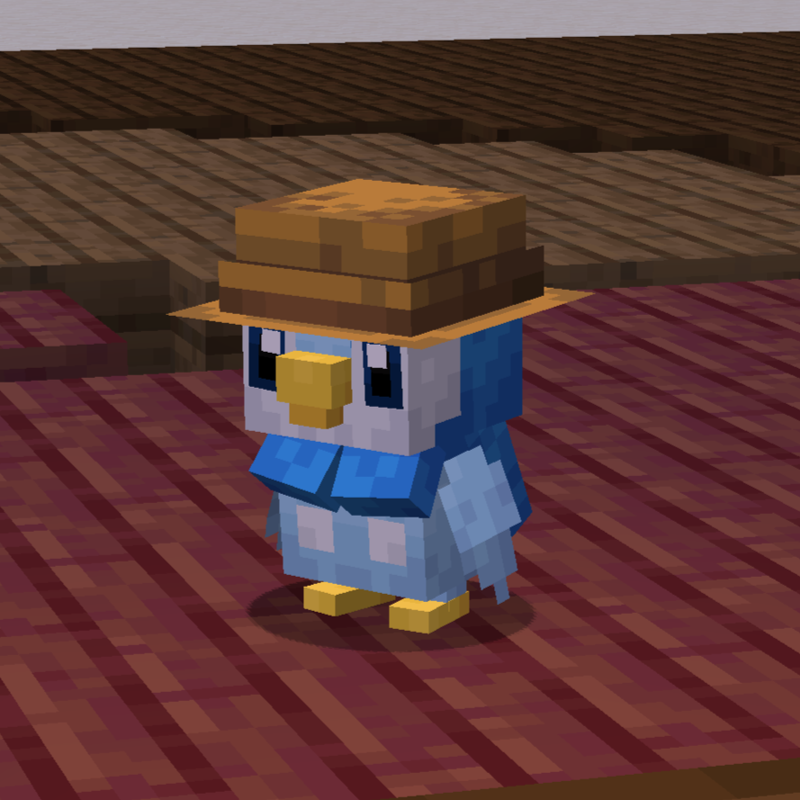 Piplup with with a hat from Villager Hats