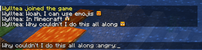 screenshot of the plugin working