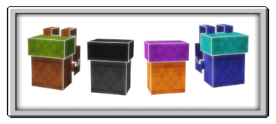 four backpack dyed