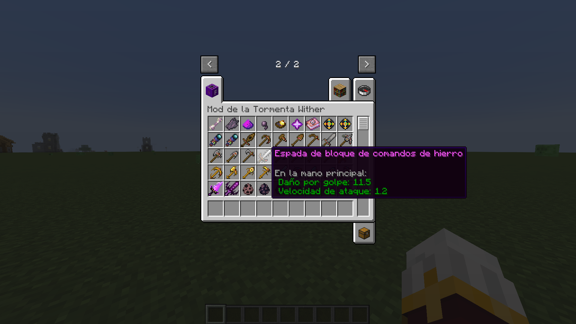 Example of the mod traduction