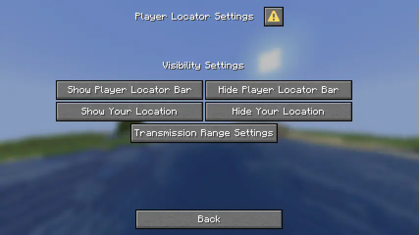 Visibility Settings