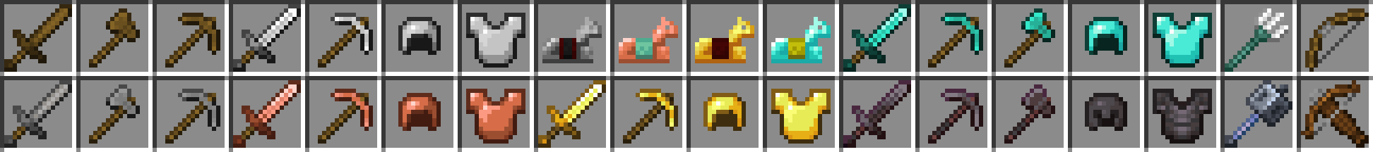 Gif showcasing the new item textures.
