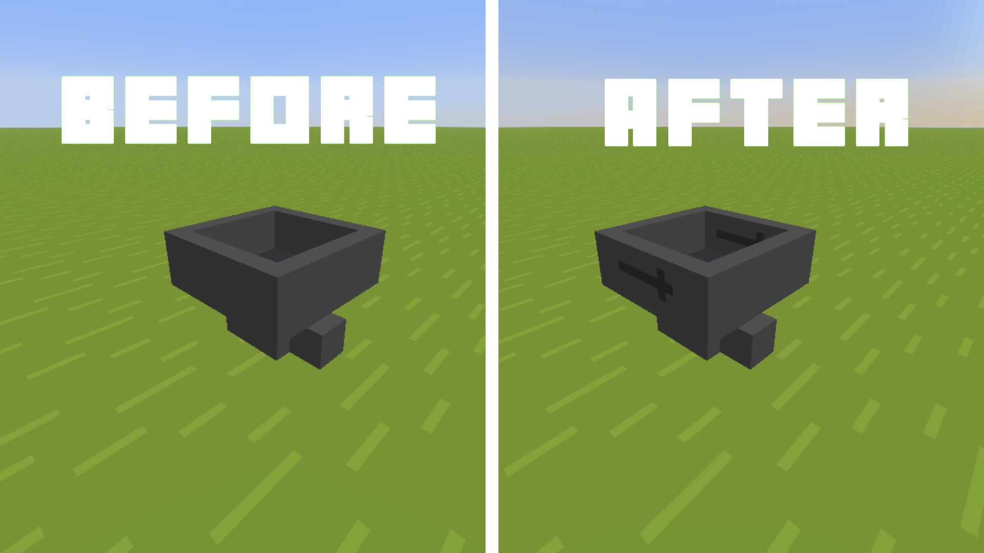 Before and after for Hoppers