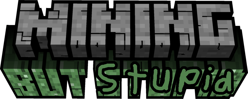 Mining but Stupid's logo