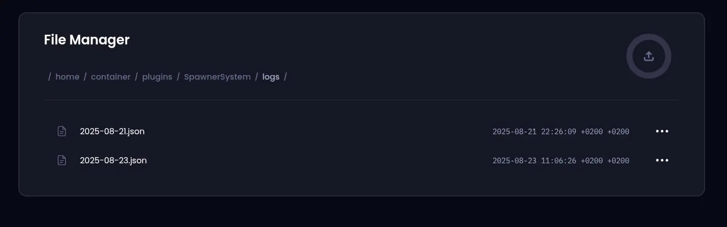 logs