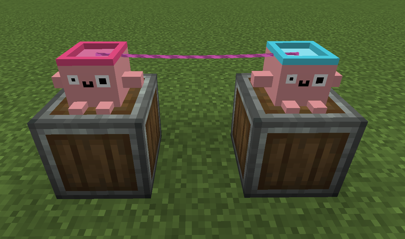 Two Blebs connected by a Gayble