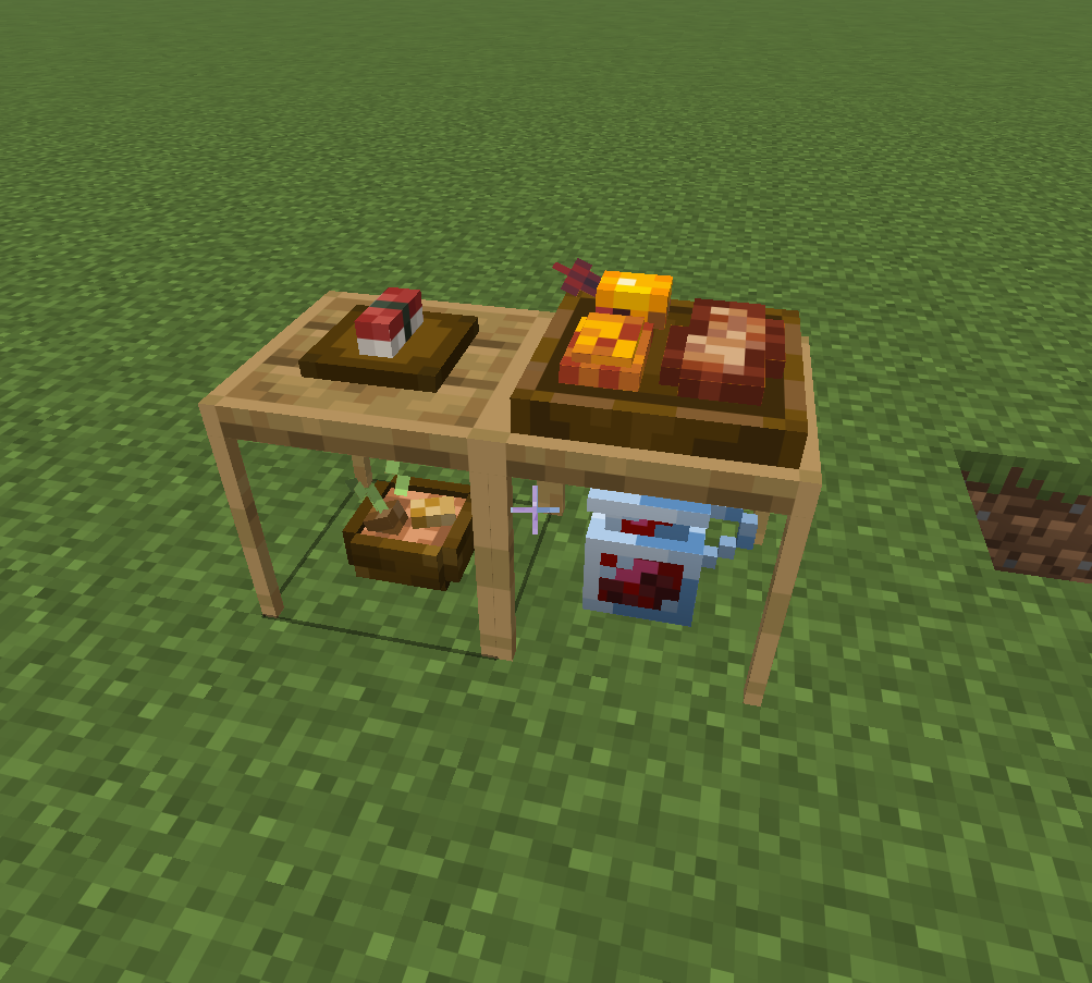 the table