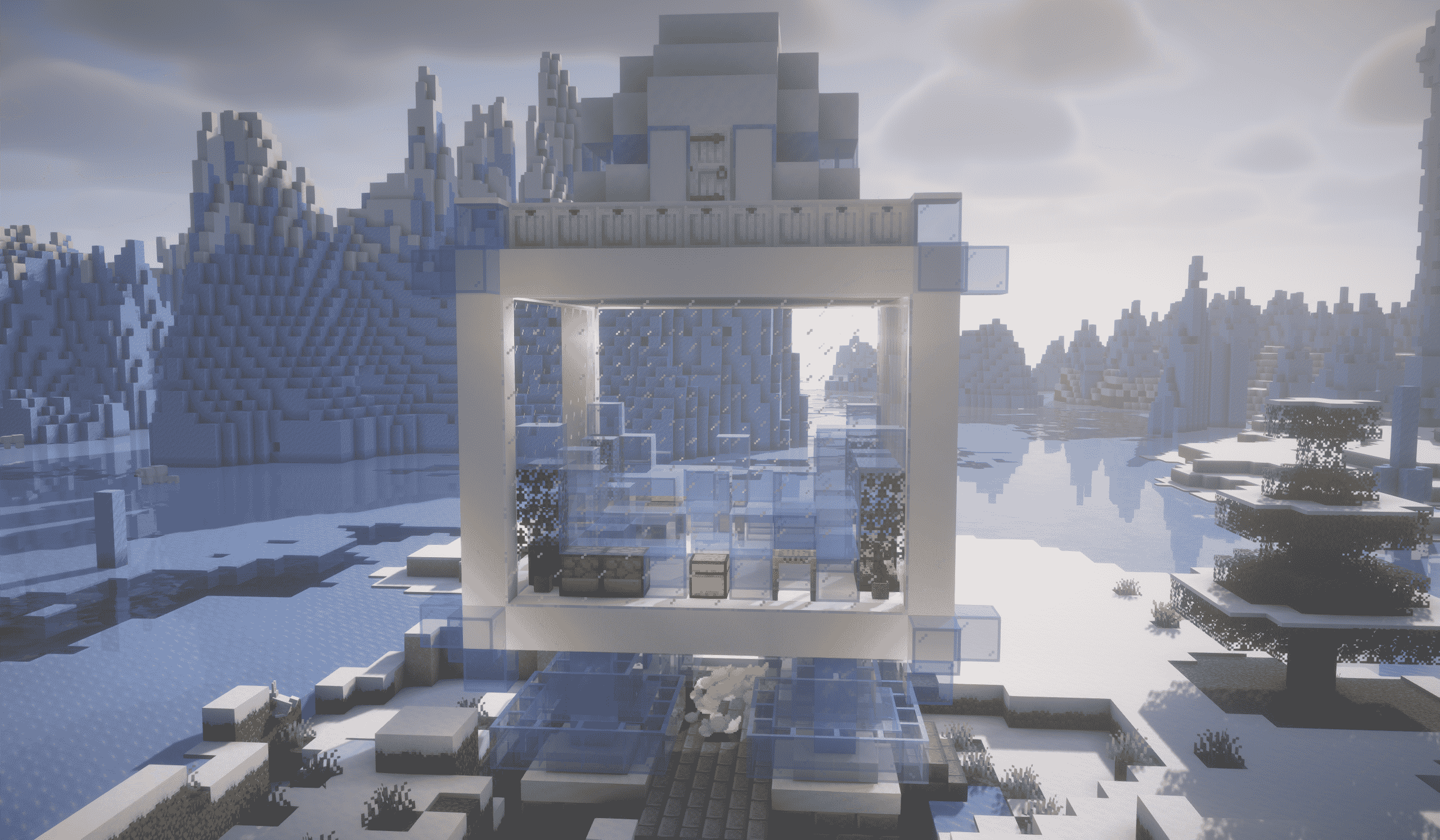 Snowy Wayfarer's Capsule (Day)