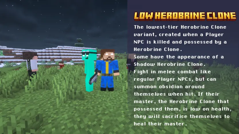 Low Herobrine Clone