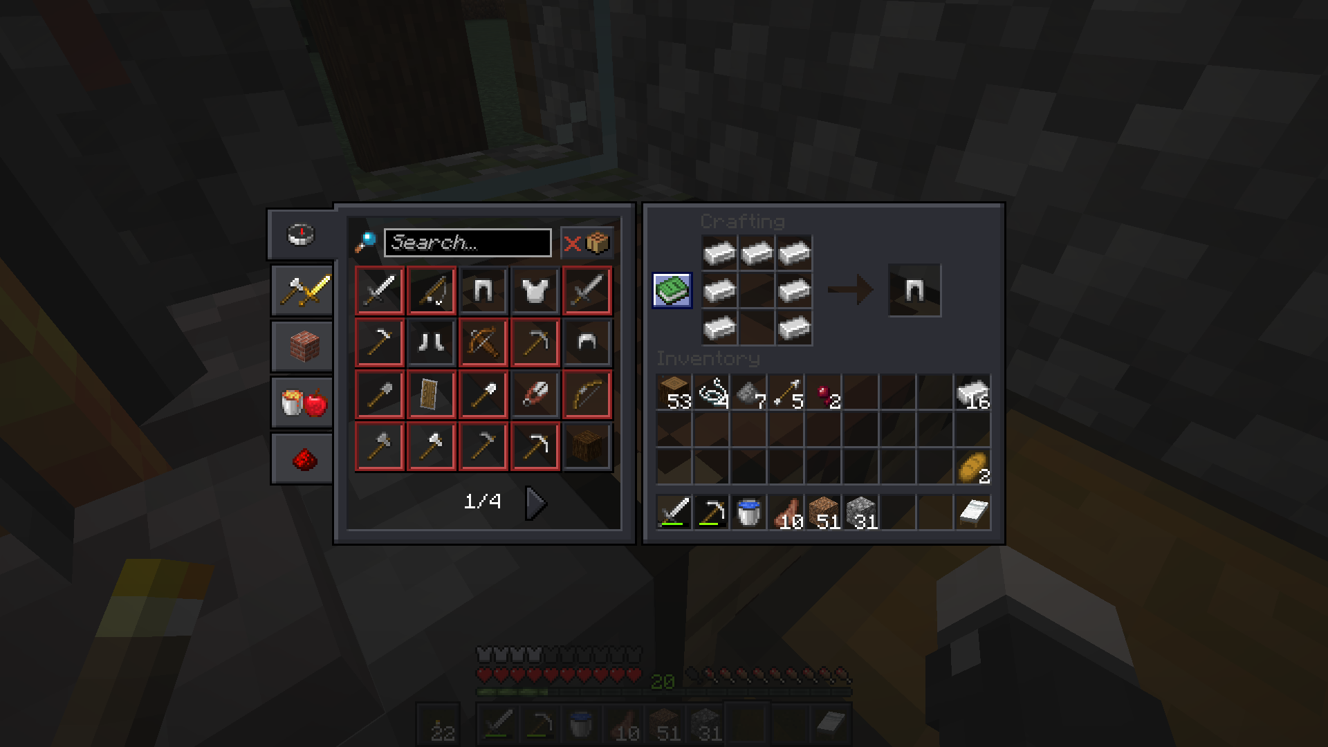Crafting table