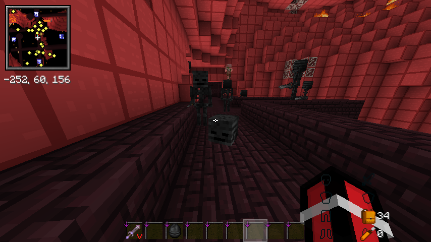 Easier to spot wither skull head
