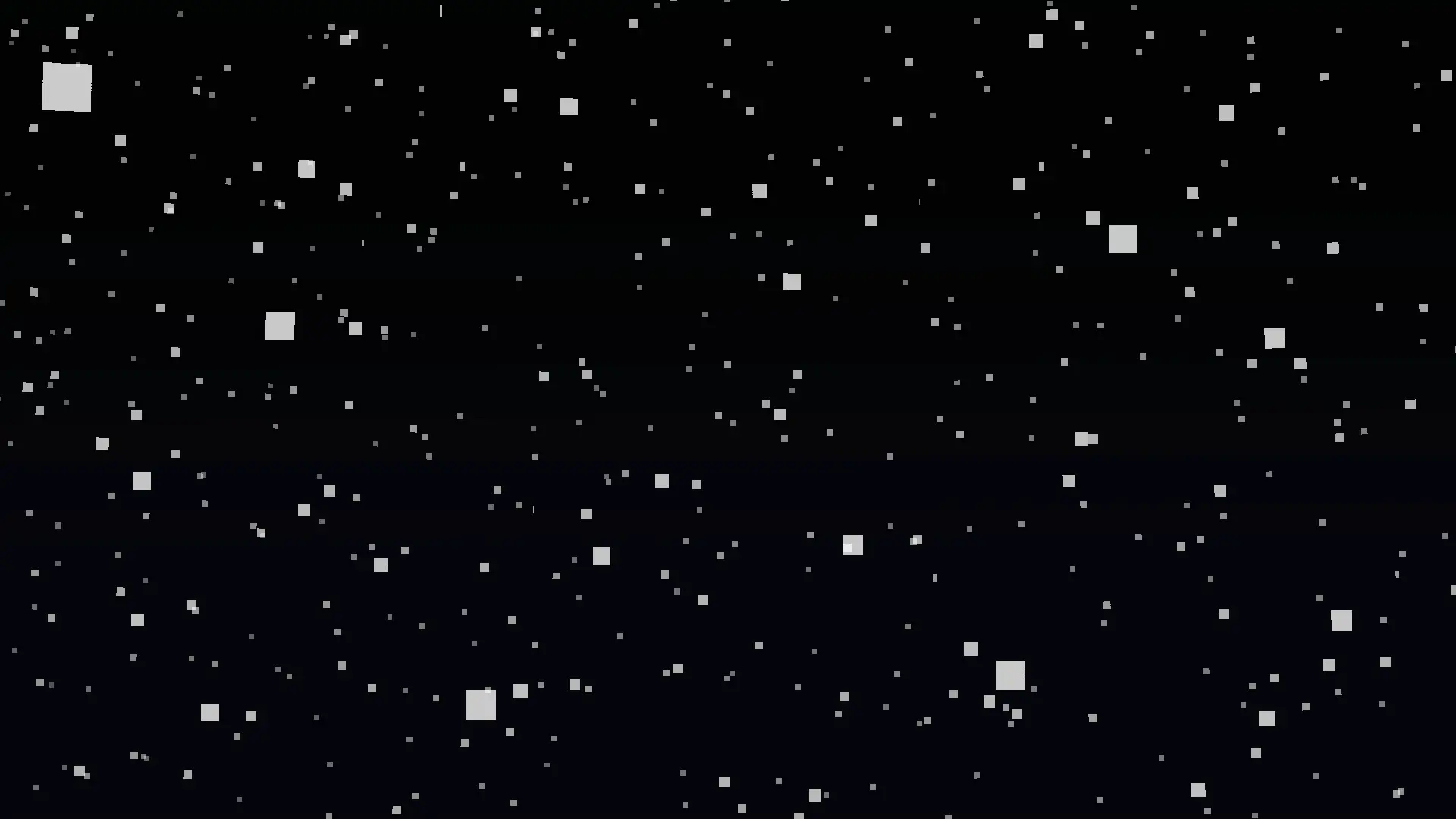 The snow particles and how they look in the night sky