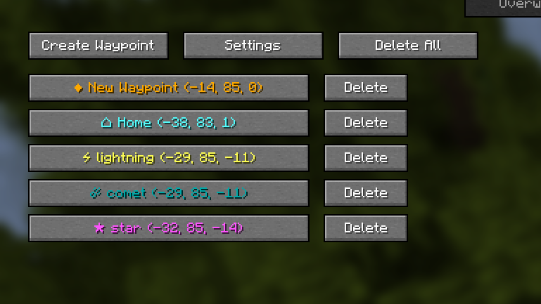 New list view