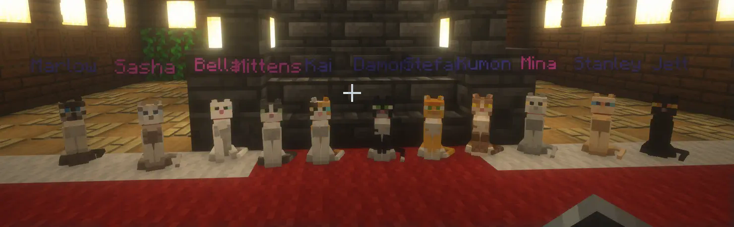 All Cat Variants - Tamed and Named