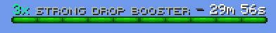 Active booster with bossbar countdown