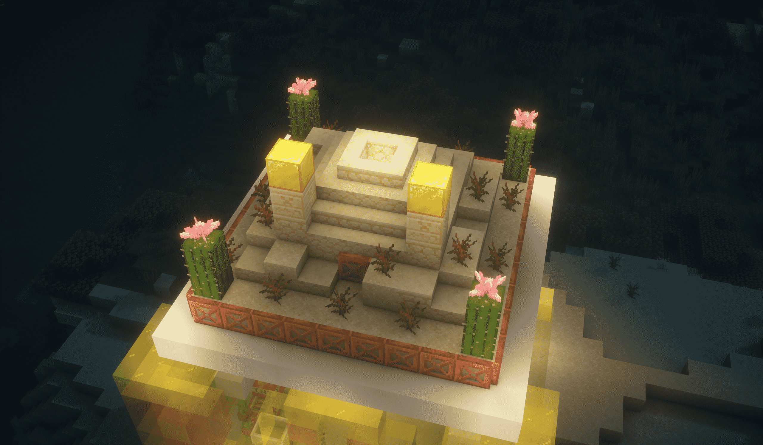 Desert Capsule's Mini‑Temple Top