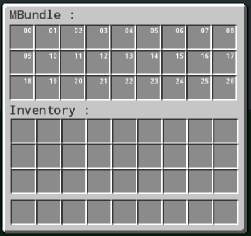 More Bundles GUI