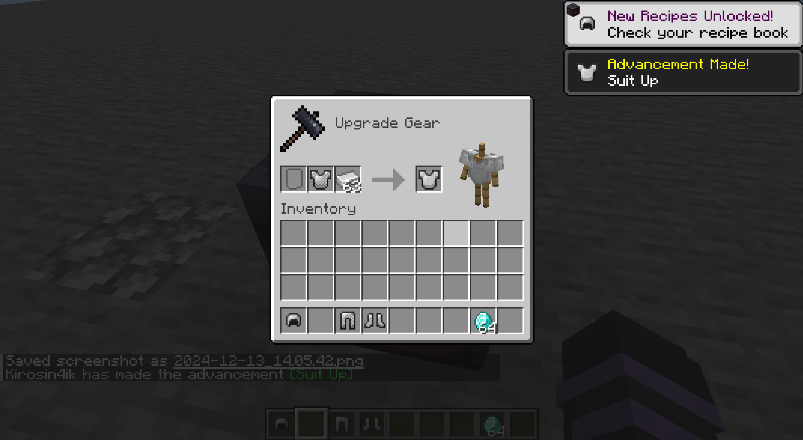 Iron armor