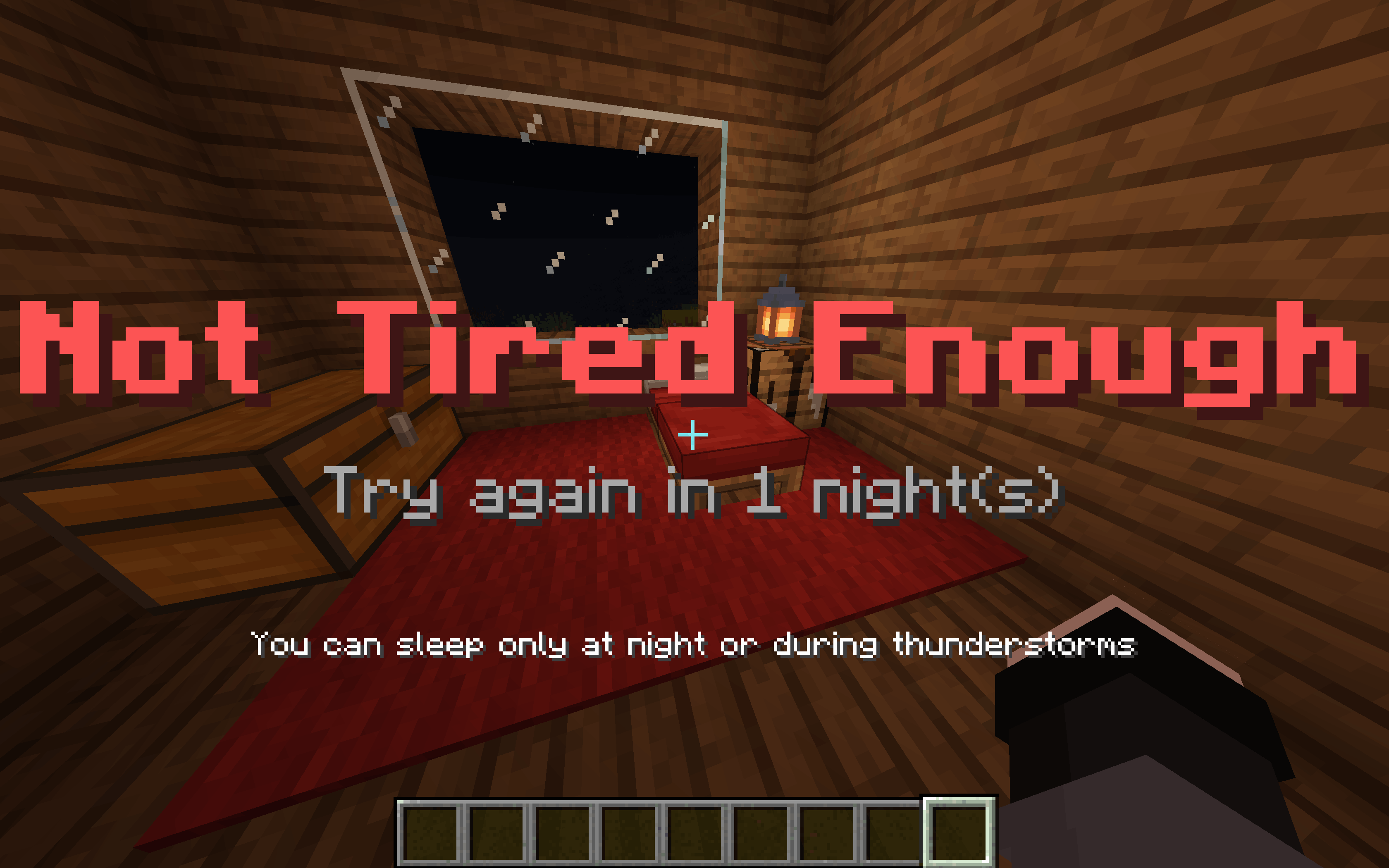 Not Tired Enough