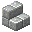 Polished Andesite Brick Stairs