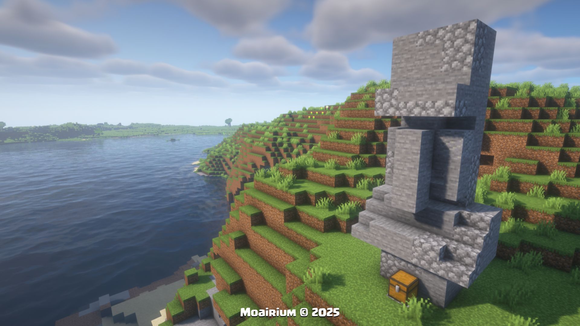 Moai Villager Statue Promo