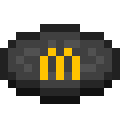 The texture of Music Disc 13, but with a McDonalds logo.