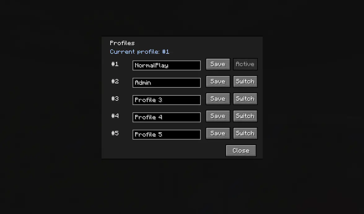 switch inventory profile