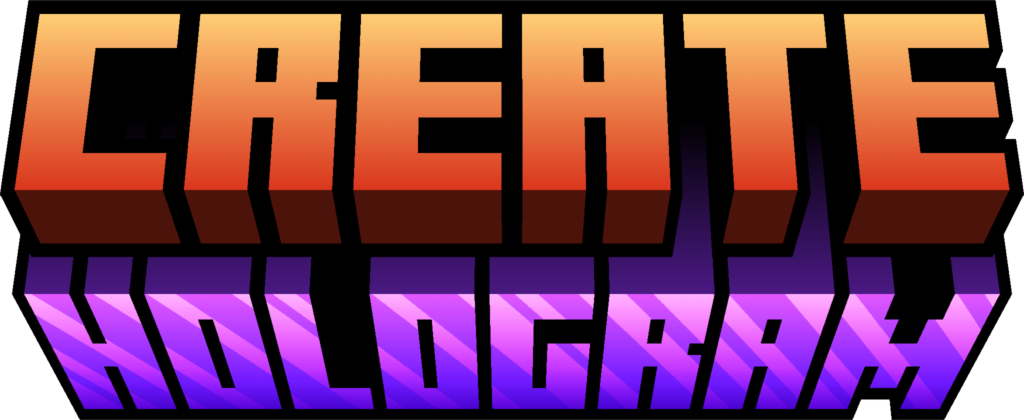 Create: hologram title