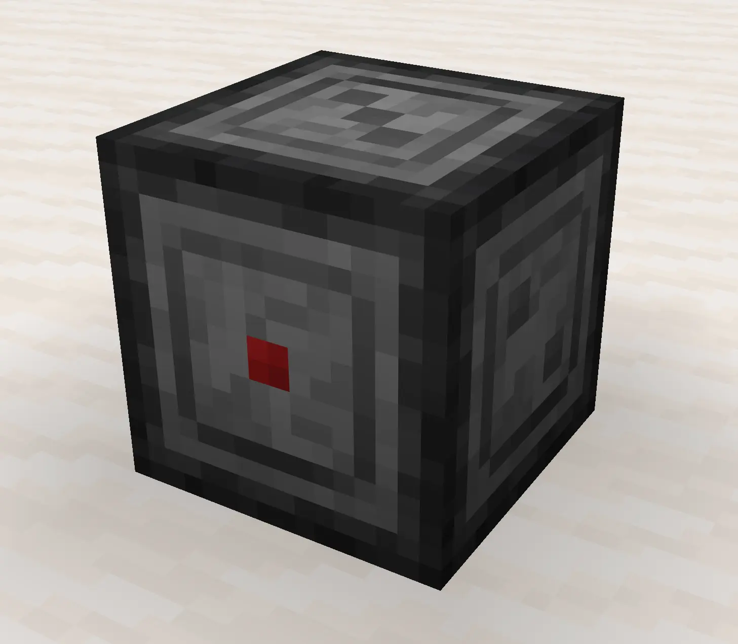 The side with one dot