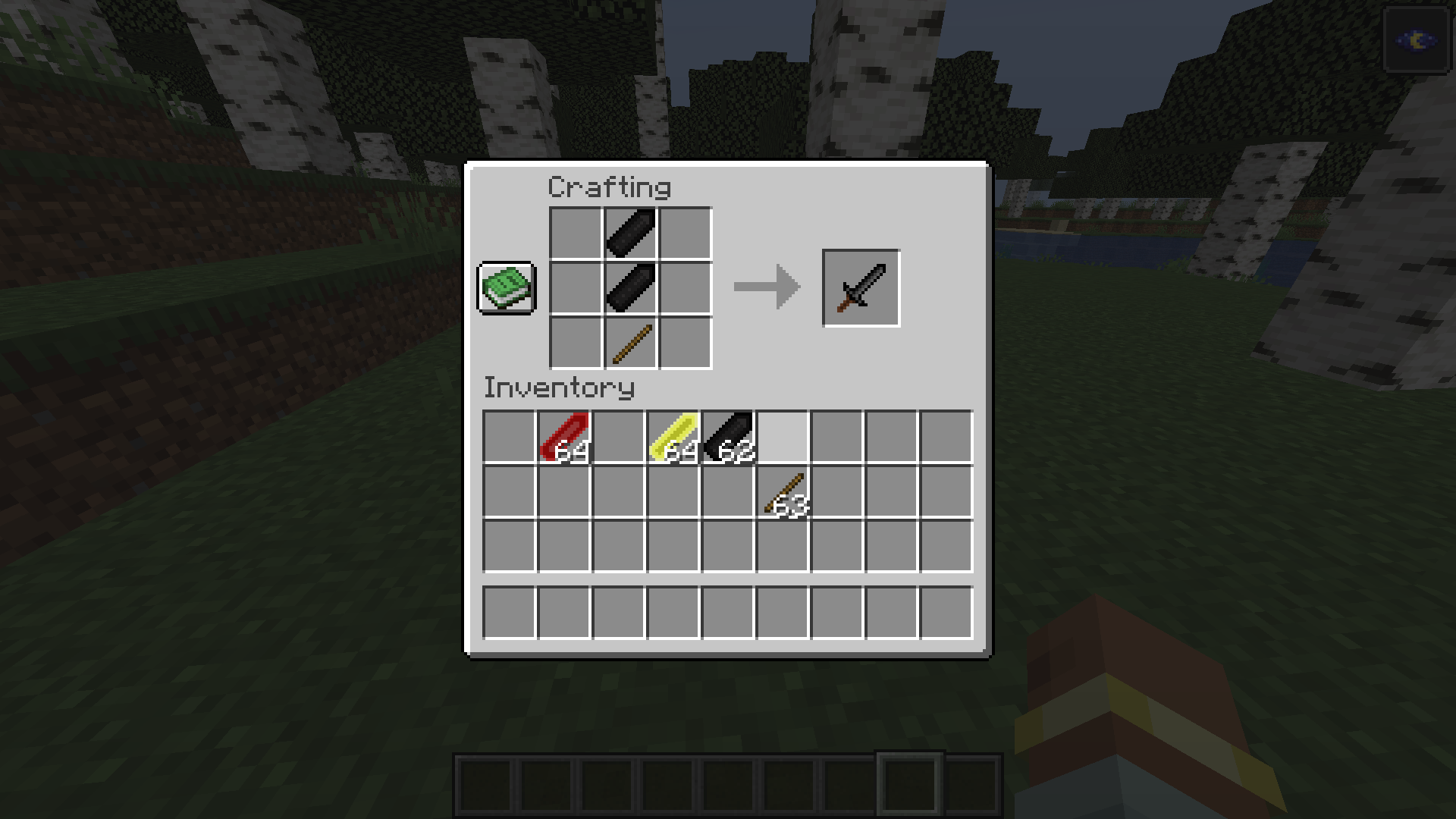 Crafting Void Sword