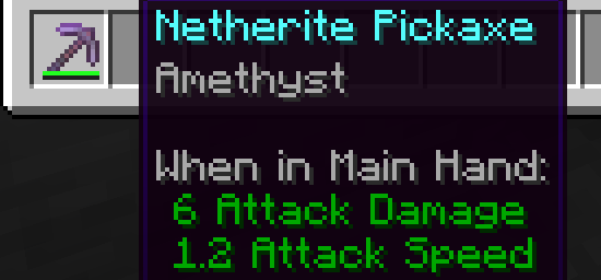 pickaxe tooltip
