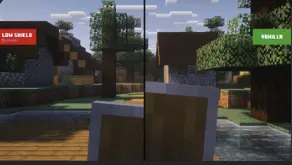 normal shield vs ESSPVP low shield.