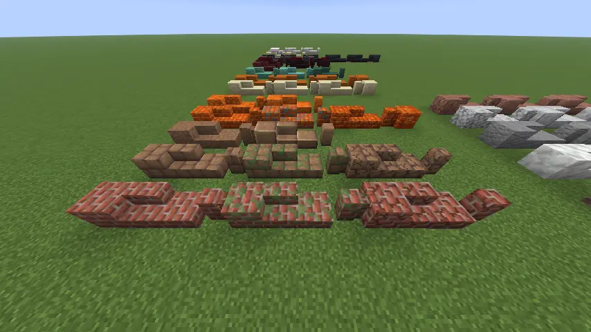 Blocks added in the mod 3