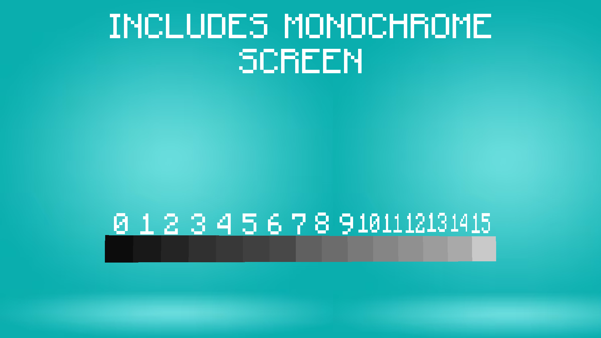 monochrome block