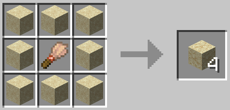 Suspicious Sand Crafting Recipe