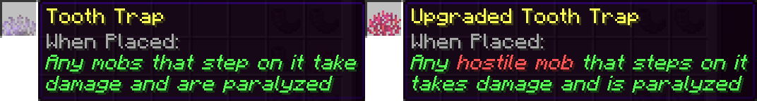 Trap Items