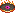 An on-fire gray minecraft disc with flaming sides and a pink center