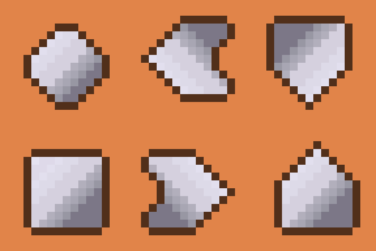 Shading on vanilla command block textures