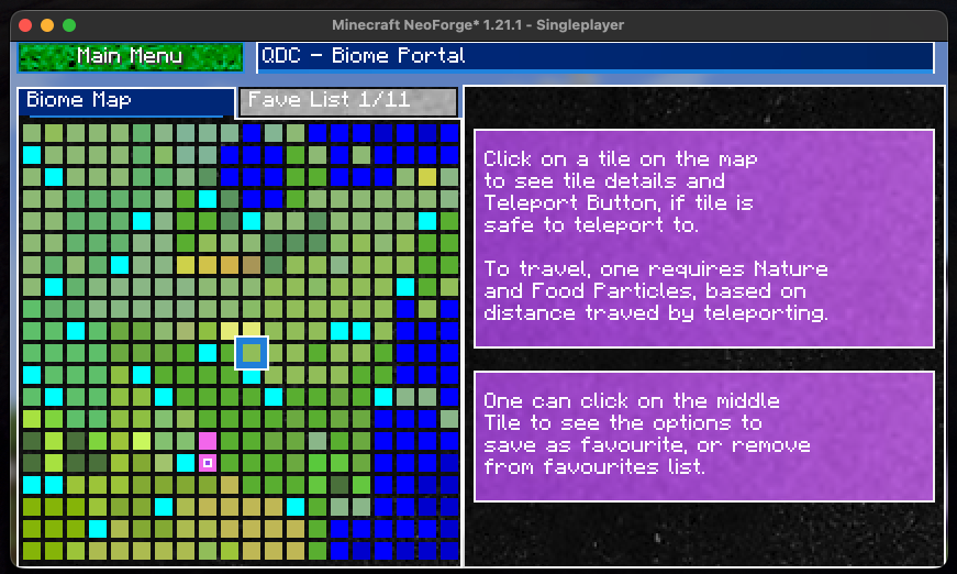 MAP INSTRUCTIONS