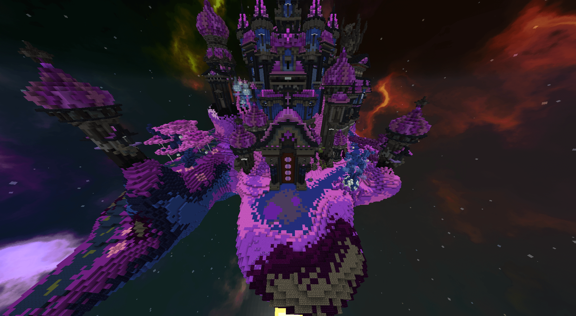 Nexus of Dark palace from the outside