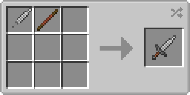 Shortsword assembly using the Blade and a Hilt