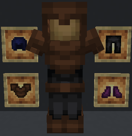 Display of Leather Armor