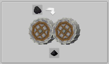 Powdered carbon recipe