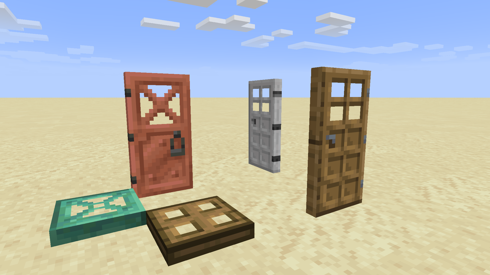 Various doors, don't worry, it's all of them.