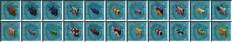 Fish Bucket Extended View Entity Display - Tropical