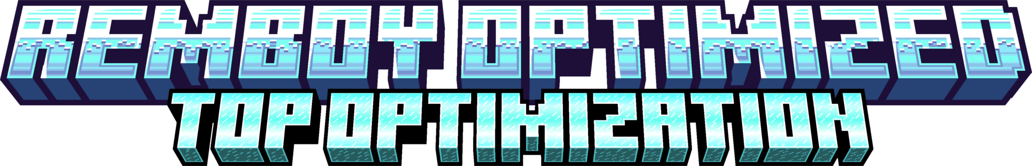 It is about the title of the modpack and a word that says (Top optimization).