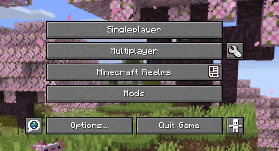 Title Screen Button