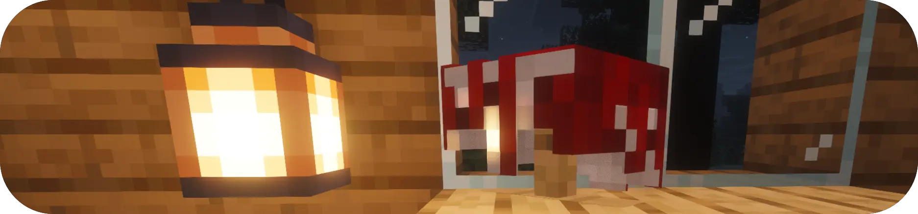 Helmet and covered in blood resting on a wooden block